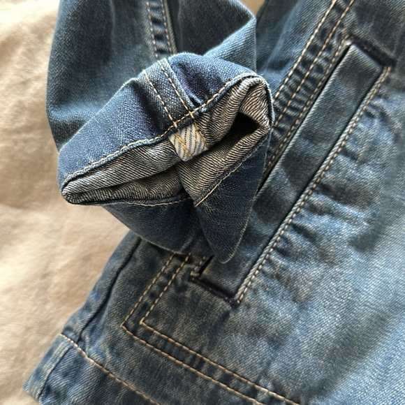 Youth girls Tommy Hilfiger hooded Jean jacket - size S(6-7) - Picture 4 of 8